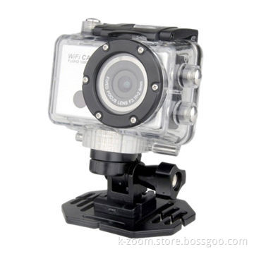 Sports Camera, Viewing Angle 120 Degree Wide-angle Lens, 1,920*1,080P 30fps